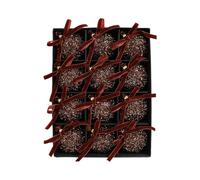 HINAYOSAN Ornamento di Bowknot di festa della schiuma facile installazione materiali sicuri per le decorazioni natalizie dell'interno oro rosso ornamento del partito amichevole dell'utente