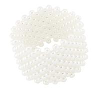 HINAYOSAN Perle finte di lusso per le donne, leggere e confortevoli, gioielli per ufficio e pelle sensibile, eleganti perle come catena a mano, Misura unica, come descritto