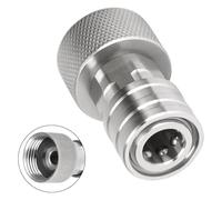 HINAYOSAN Rondella a Pressione Ugello di Lavaggio Doccia In Acciaio Inox 3/4 "A 1/4" Connessione Rapida Lavaggio Auto Giardino Strumento di Pulizia Tubo Da Giardino Adattatore Spruzzatore