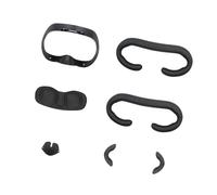 HINAYOSAN Set di cuscinetti per il viso a sgancio rapido con copertura in PU traspirante e imbottitura in spugna lavabile set di cuscini per il viso da gioco