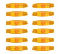 HINAYOSAN Strisce riflettenti per raggi di bici, resistenti alle intemperie, per un facile montaggio senza attrezzi, si adattano alla maggior parte dei tipi di ruote per moto e scooter