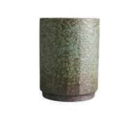 HINAYOSAN Tazza da caffè in ceramica smaltata artistica da 220 ml, tazza da parete diritta con motivi unici per la produzione di birra domestica e l'ufficio tazza da caffè in ceramica con texture