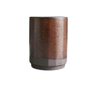 HINAYOSAN Tazza da caffè in ceramica smaltata artistica da 220 ml, tazza da parete diritta con motivi unici per la produzione di birra domestica e l'ufficio tazza da caffè in ceramica con texture