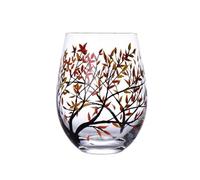 HINAYOSAN Tazza di vetro stampata creativa quattro alberi bicchieri da vino bicchieri da birra per birra e cocktail eleganti