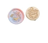 HINAYOSAN Timbro di cera a tema creatura marina di ricambio per inviti di nozze decorazioni per biglietti di San Valentino educativi