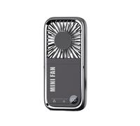 HINAYOSAN USB C Ventilatore Portatile Ricaricabile Tranquillo Palmare Piccolo 5 Velocità Impostazione Raffreddamento Per Viaggi Ufficio Casa Regalo di Compleanno Ventola