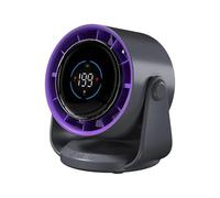 HINAYOSAN Ventilatore portatile di raffreddamento regolabile Display digitale USB ufficio interno adatto per uso interno cucina ventilatore USB