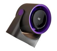 HINAYOSAN Ventola per sistemi di raffreddamento con display digitale in tempo reale, montaggio efficiente dello spazio, motore silenzioso, basso rumore, scrivania, display digitale della temperatura