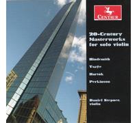 Hindemith - 20Th Century Masterworks For Solo Violin