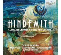 Hindemith/ Bandieri, Davide - Hindemith: Complete Chamber Music For Clarinet