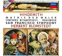 Hindemith/ Blomstedt, Herbert - Hindemith: Symphonie Mathis Der Male
