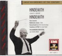 Hindemith Dirige Hindemith: Nobilissima Visione, Concerto Per Corno, Sinfonia CD