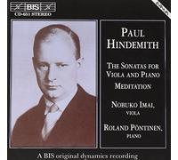 Hindemith, P. - Son Va & Pno (2)/Meditation