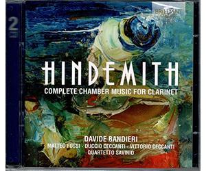 Hindemith Paul - Complete Chamber Music For Clarinet - Mu