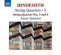 Hindemith Paul - Quartetti Per Archi (Integrale), Vol.3: Quartetti Nn.1 E 3
