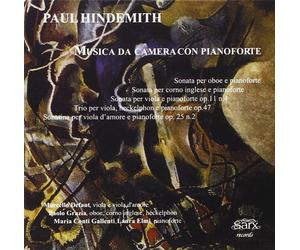 Hindemith Paul Sonata Per Viola E Piano Op 11 N.4 (CD)