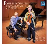 Hindemith, Paul/ Walther, Geraldine/ Korevaar, Dave - Hindemith: Sonatas For Viola & Piano