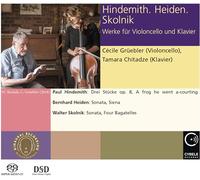 Paul Hindemith Hindemith/Heiden/Skolnik: Werke Für Violoncello Und Klavier (CD)