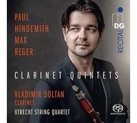Hindemith/ Soltant/ Utrecht String Quartet - Clarinet Quintets