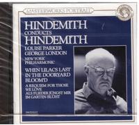 Hindemith: When Lilacs Last In The Dooryard Bloom'd / Hindemith, London Etc - CD