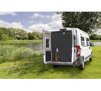 HINDERMANN Zanzariera per Renault Master 2024, in poliestere, permeabile all'aria, con sistema di chiusura lampo e fissaggio magnetico