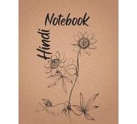 Hindi Notes: Notebook for Writing, Learning, and Practicing Hindi