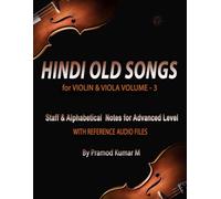Hindi Old Songs for Violin & Viola: Volume - 3