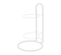 hindraem Il resistente scaffale portatile per riporre i palloni da basket consente un facile accesso e organizzazione di palloni da basket e da calcio. Ripiano , Bianco , 23.5x44.5 cm