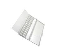 hindraem Tavolozza compatta per pittura con vassoio per pittura con scatola di risparmio profonda e coperchio a prova di perdite per riporre vari materiali