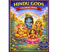 Hindu Gods Coloring Book Ages 3-8