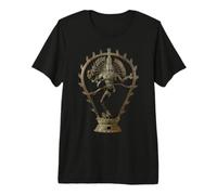Hindu Shiva Nataraja Danza Statua Maglietta Premium