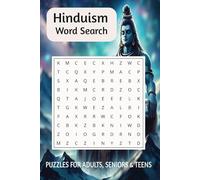 Hinduism Word Search Puzzle Book: Word Searches with Easy to Read Print about Hinduism, Hindu, Religion and More | 6x9 inches, 110 pages | 50+ Puzzles