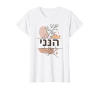 Hineni Ebraico Here I Am Isaia 6:8 Mandami Boho Maglietta