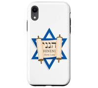 HINENI Here I Am - Hebrew Star of David Christian Faith Custodia per iPhone XR