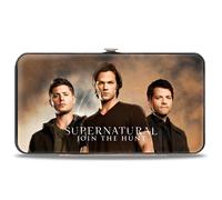 Hinged Wallet Dean, Sam & Castiel Group SUPERNATURAL JOIN THE HUNT