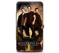 Hinged Wallet Dean, Sam & Castiel Standing Pose SUPERNATURAL JOIN THE HUNT