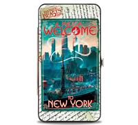 Hinged Wallet FANTASTIC BEAST AND WHERE TO FIND THEM Ship Post Card A MAGICAL WE