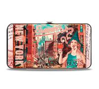 Hinged Wallet FANTASTIC BEASTS AND WHERE TO FIND THEM City Post Card NEW YORK IT