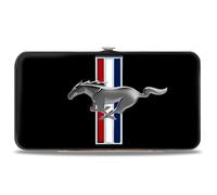 Hinged Wallet Ford Mustang w/Bars Logo CENTERED