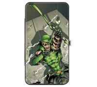 Hinged Wallet Green Arrow Shooting Pose + Year One Cover Pose White