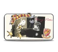 Hinged Wallet Harry Potter and Hedwig Vivid Scene and Icons Collage