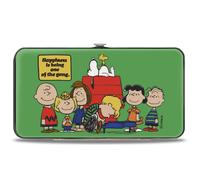 Hinged Wallet Peanuts Gang 75th Anniversary HAPINESS IS BEING ONE OF THE GANG Gr