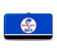 Hinged Wallet SHELBY Tiffany Split Stripe Blue/Red/White/Black