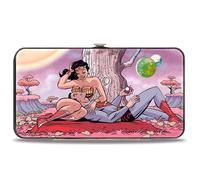 Hinged Wallet Superman/Wonder Woman Issue #14 Sitting Under Tree Variant Cover P