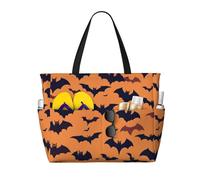 Hingor Borsa da spiaggia con stampa di caramelle dolci alla moda borsa da spiaggia impermeabile borse per le donne, borsa da piscina pieghevole leggera con scomparto umido con cerniera, Motivo