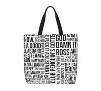 Hingor Gioco Quotazioni Stampa Tote Bag Per Le Donne Grande Borsa Da Spiaggia Riutilizzabile Borse Della Spesa Borsa Per Viaggi Shopping