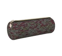 Hingor Programmatore Programmazione Codice Stampa Pu Pencil Pen Case Portatile Cancelleria Sacchetto Sacchetto Cosmetico Organizzatore Borsa per Uomo e Donna