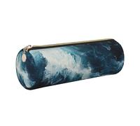 Hingor Within The Tides - Astuccio per matite e penne, in poliuretano, portatile, per articoli di cancelleria e cosmetici, per uomo e donna