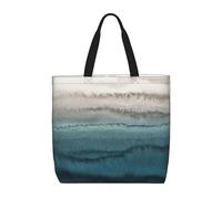 Hingor Within The Tides Stampa Tote Bag Per Le Donne Grande Borsa Da Spiaggia Riutilizzabile Borse Della Spesa Borsa Per Viaggi Shopping