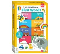 Hinkler Pty Ltd Building Blocks My Little Library First Words (Libro di cartone)